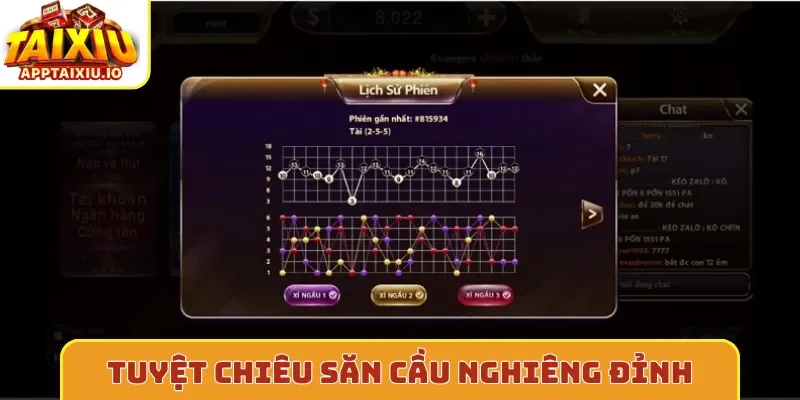 Tuyệt chiêu săn cầu nghiêng đỉnh